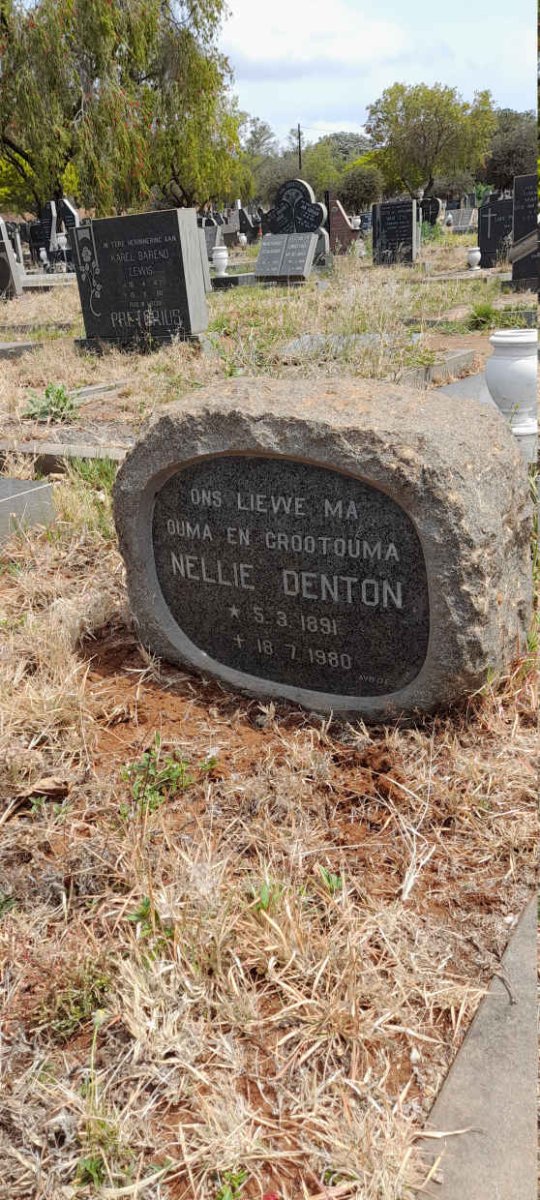 DENTON Nellie 1891-1980