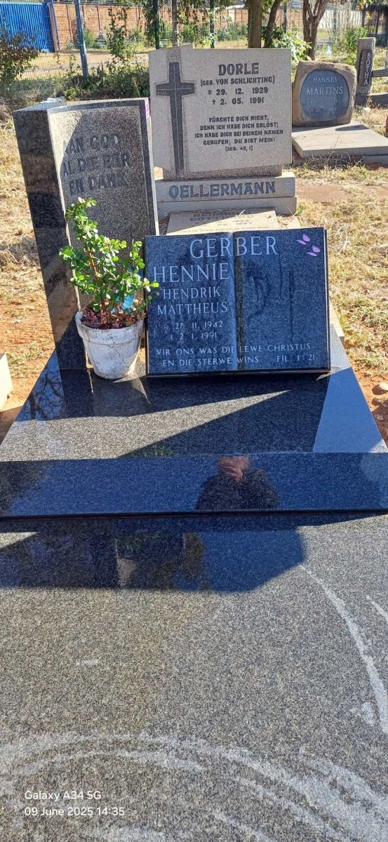 GERBER Hendrik Mattheus 1942-1991
