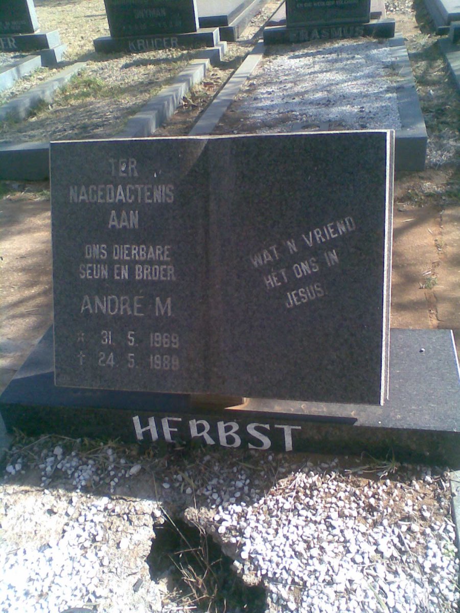 HERBST Andre M. 1969-1989