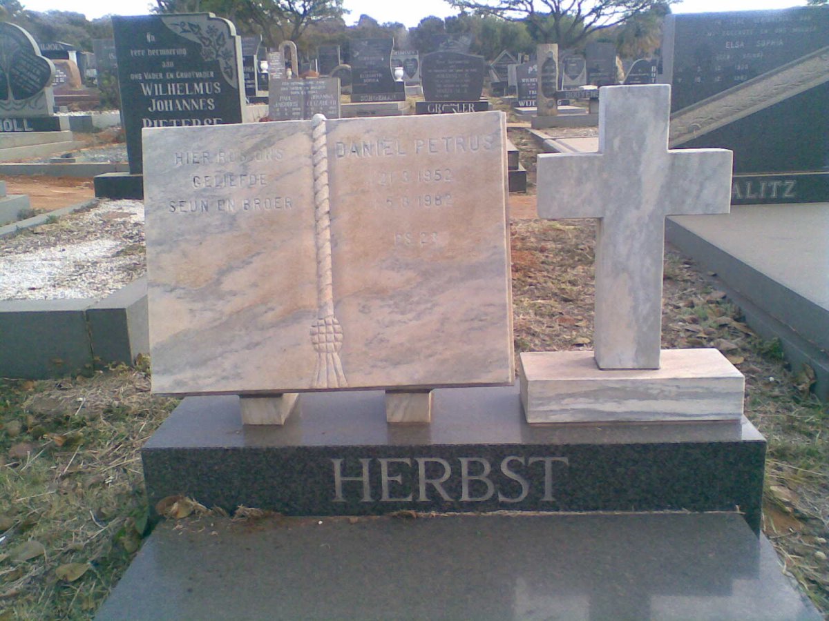 HERBST Daniel Petrus 1952-1982