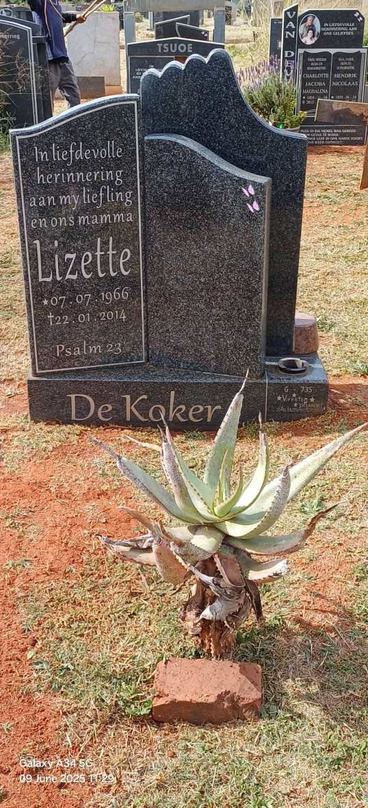 KOKER Lizette, de 1966-2014