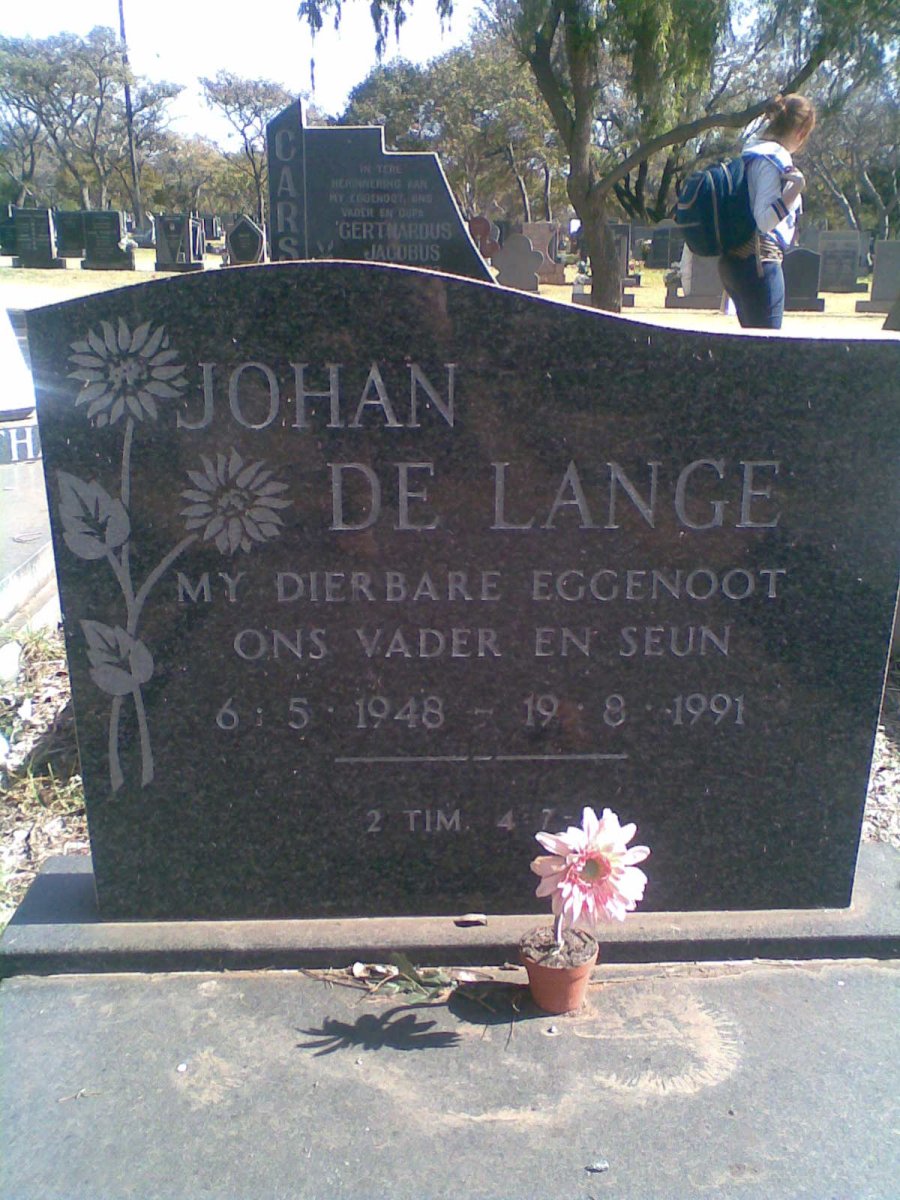 LANGE Johan, de 1948-1991