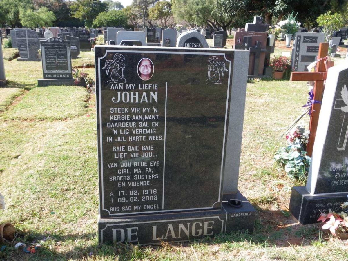 LANGE Johan, de 1976-2008