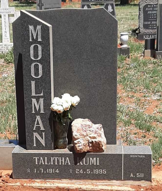 MOOLMAN Talitha Kumi 1914-1995