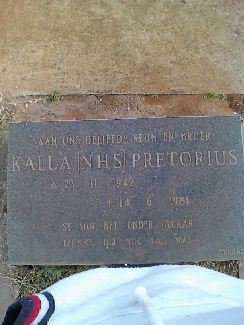 PRETORIUS N.H.S.1942-1981