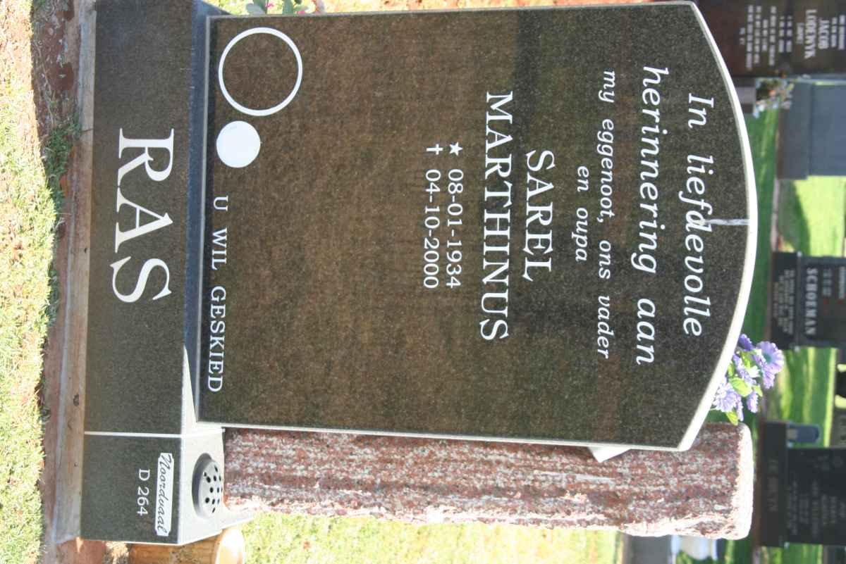 RAS Sarel Marthinus 1934-2000
