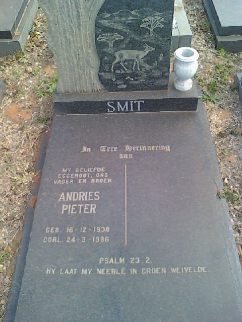 SMIT Andries Pieter 1938-1986