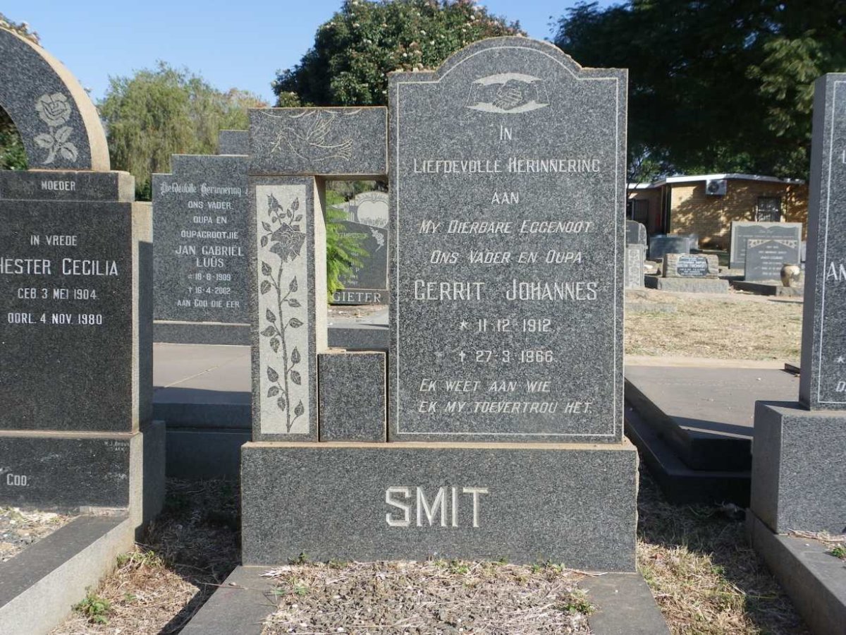 SMIT Gerrit Johannes 1912-1966