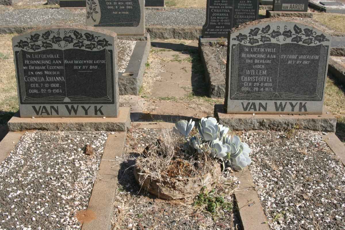 WYK Willem Christofel, van 1899-1975 &amp; Cornelia Johanna 1908-1964