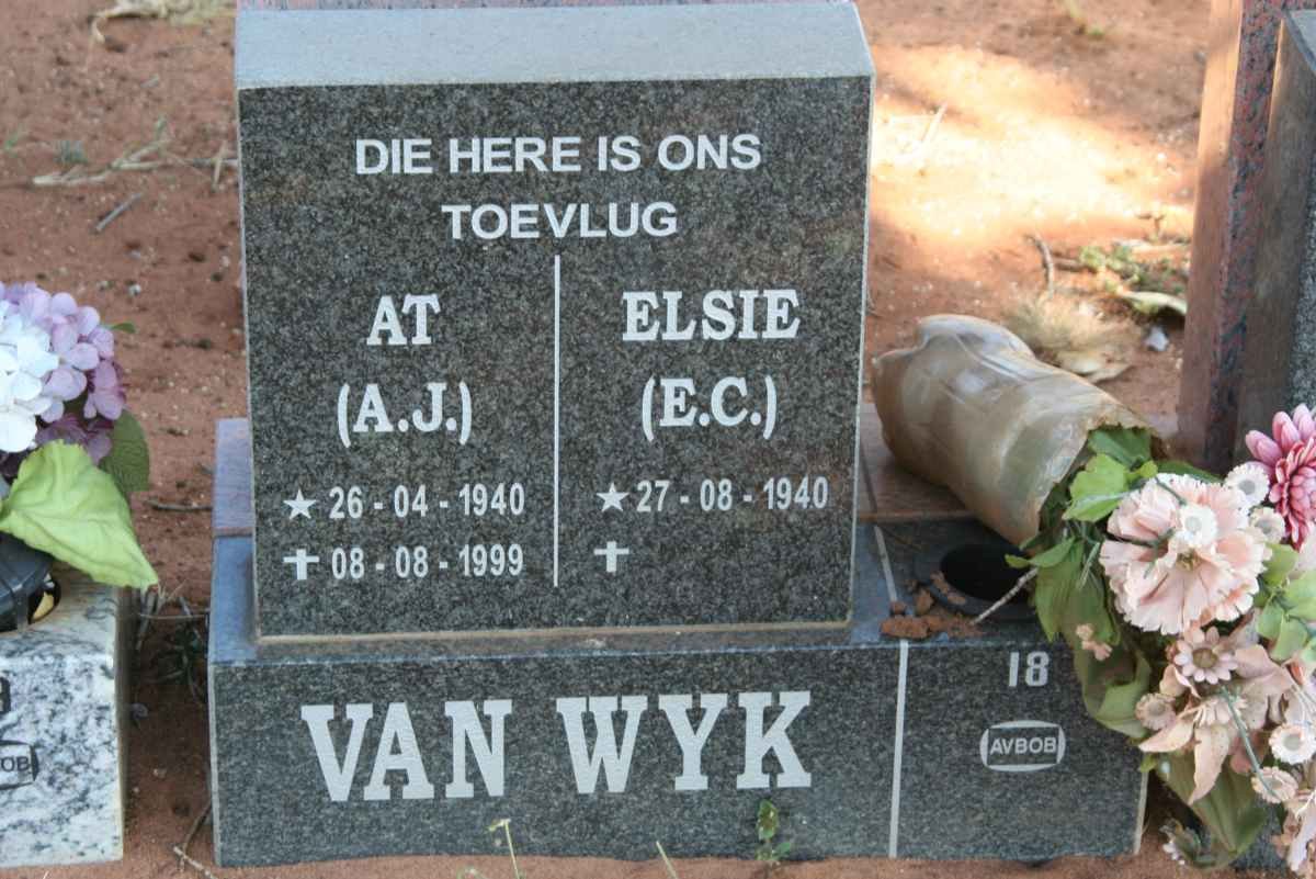 WYK A.J., van 1940-1999 &amp; E.C 1940-