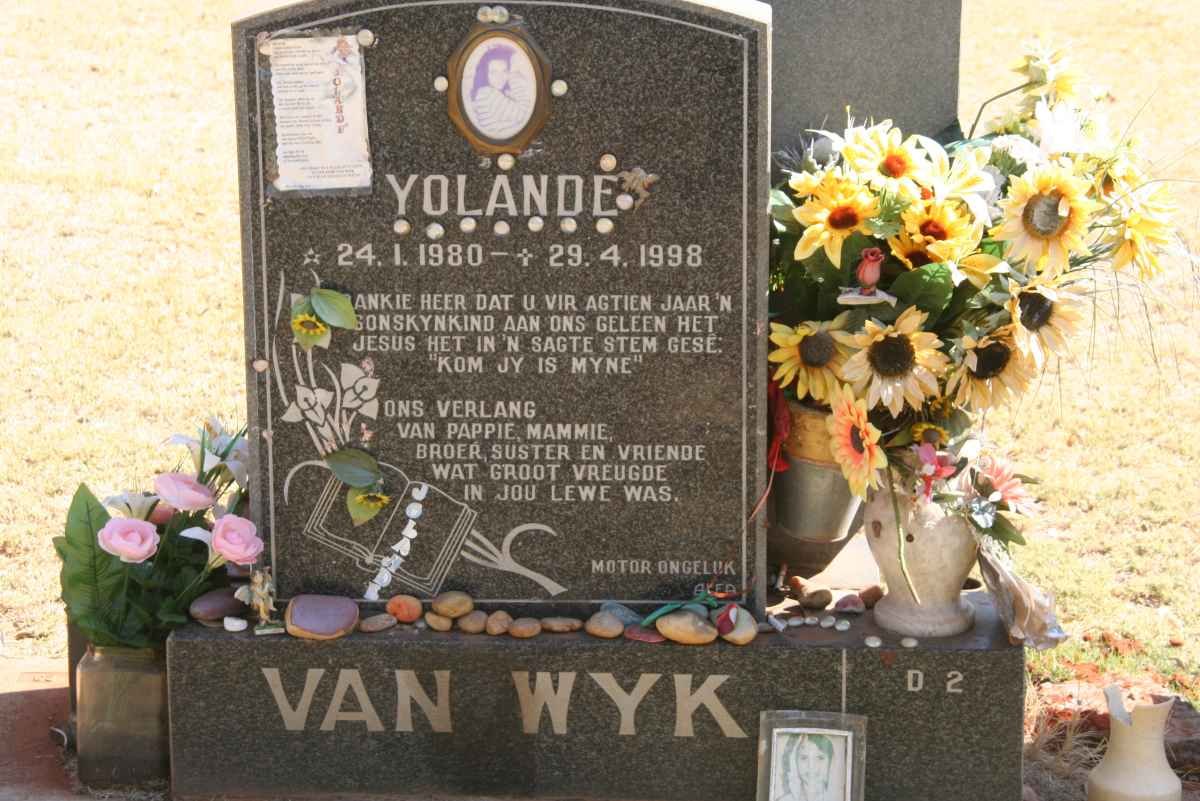 WYK Yolande, van 1980-1998