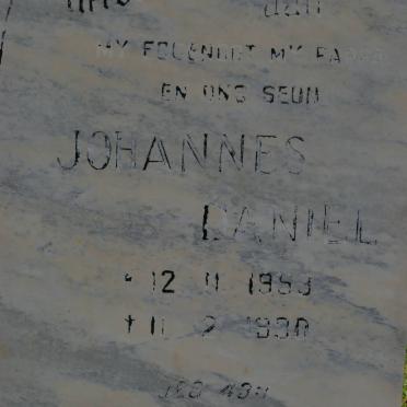 ESTERHUIZEN Johannes Daniel 1953-1980