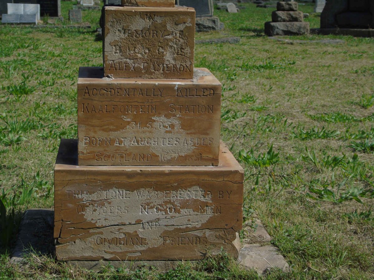 CAMERON Alex 1881-1905