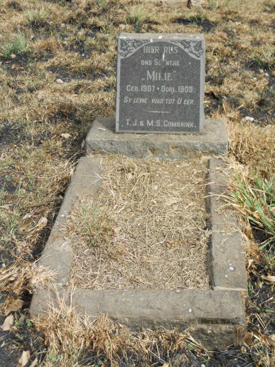 COMBRINK Mikie 1907-1909