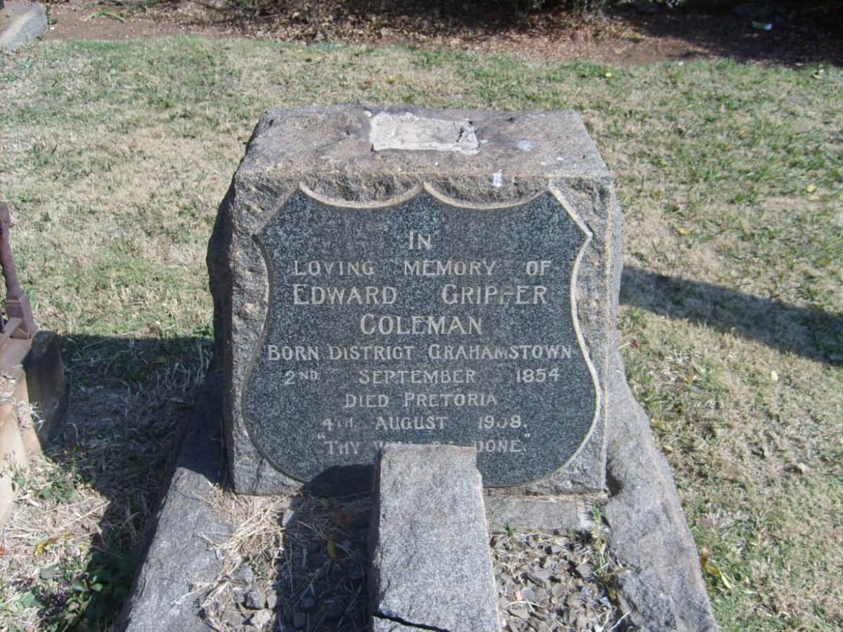 COLEMAN Edward Gripper 1854-1908