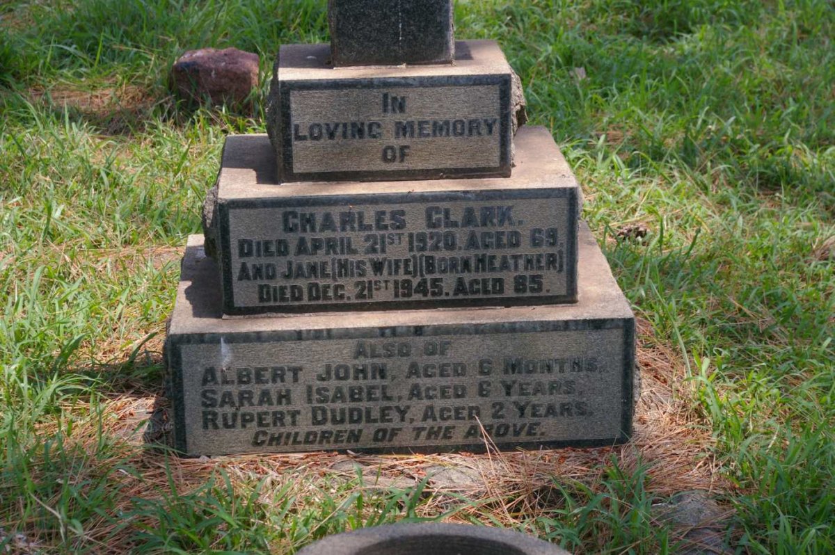 CLARK Charles -1920 &amp; Jane HEATHER -1945