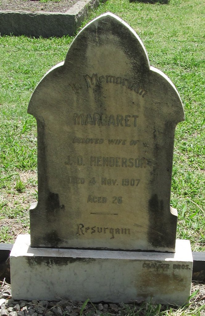 HENDERSON Margaret -1907