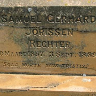 JORISSEN Samuel Gerhard 1857-1889