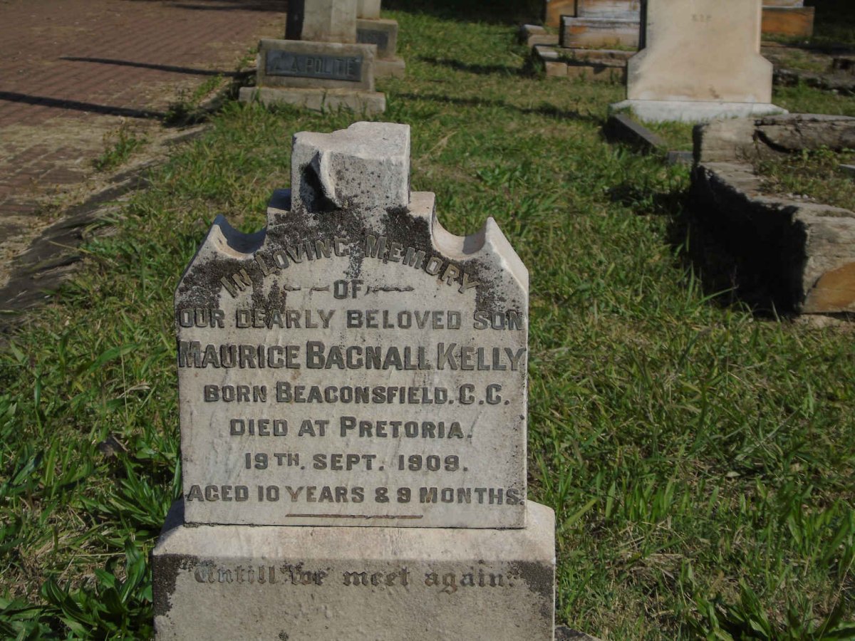 KELLY Maurice Bagnall -1909
