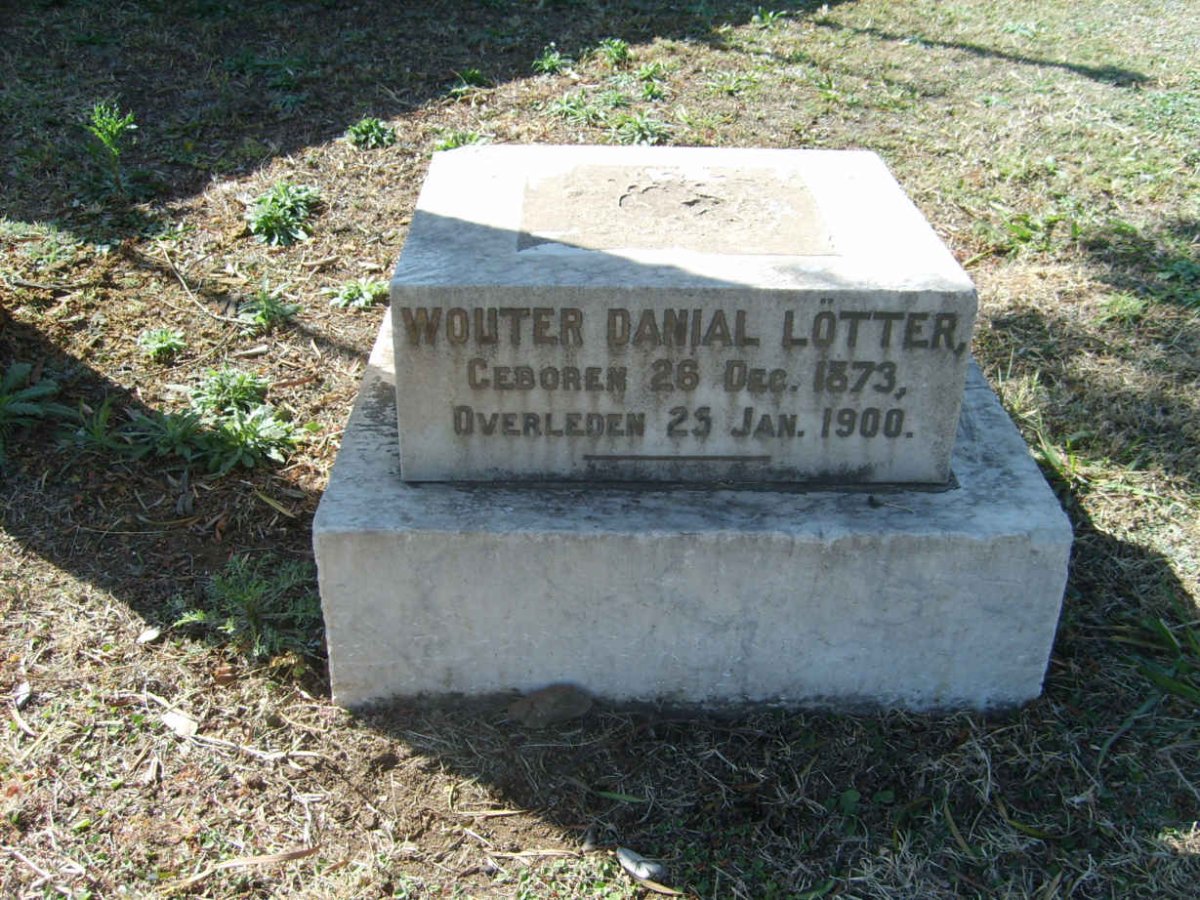 LÖTTER Wouter Danial 1873-1900