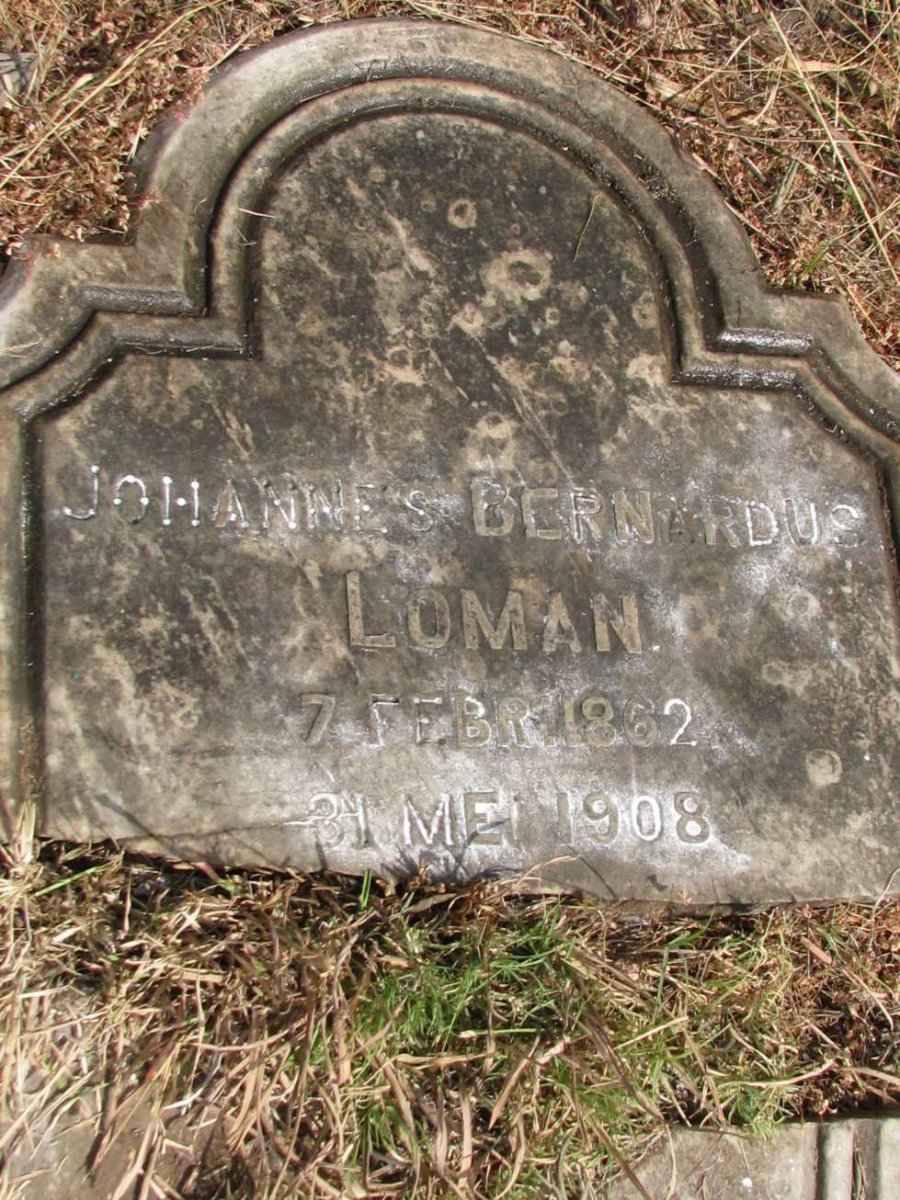 LOMAN Johannes Bernardus 1862-1908