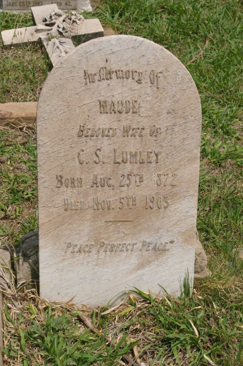 LUMLEY Maude 1872-1903
