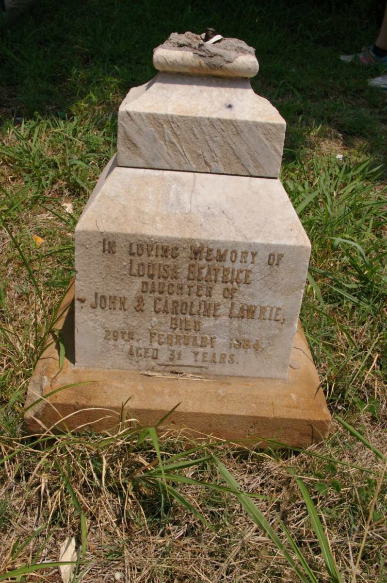 LAWRIE Louisa Beatrice -1884