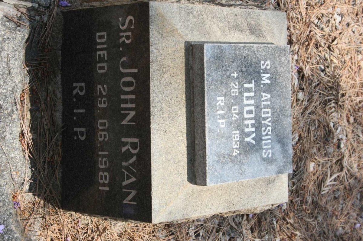 TUOHY Aloysius -1934 :: RYAN John -1981
