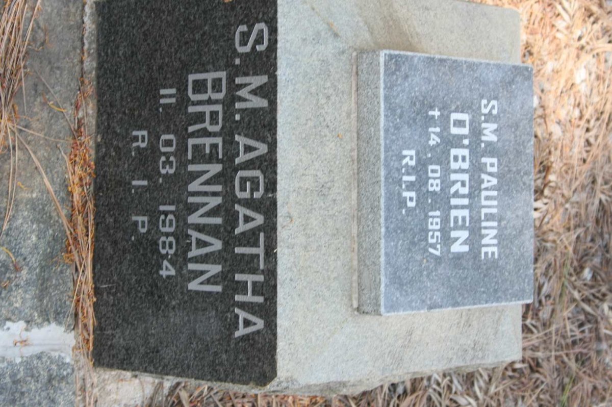 O’BRIEN Pauline -1957 :: BRENNAN Agatha -1984