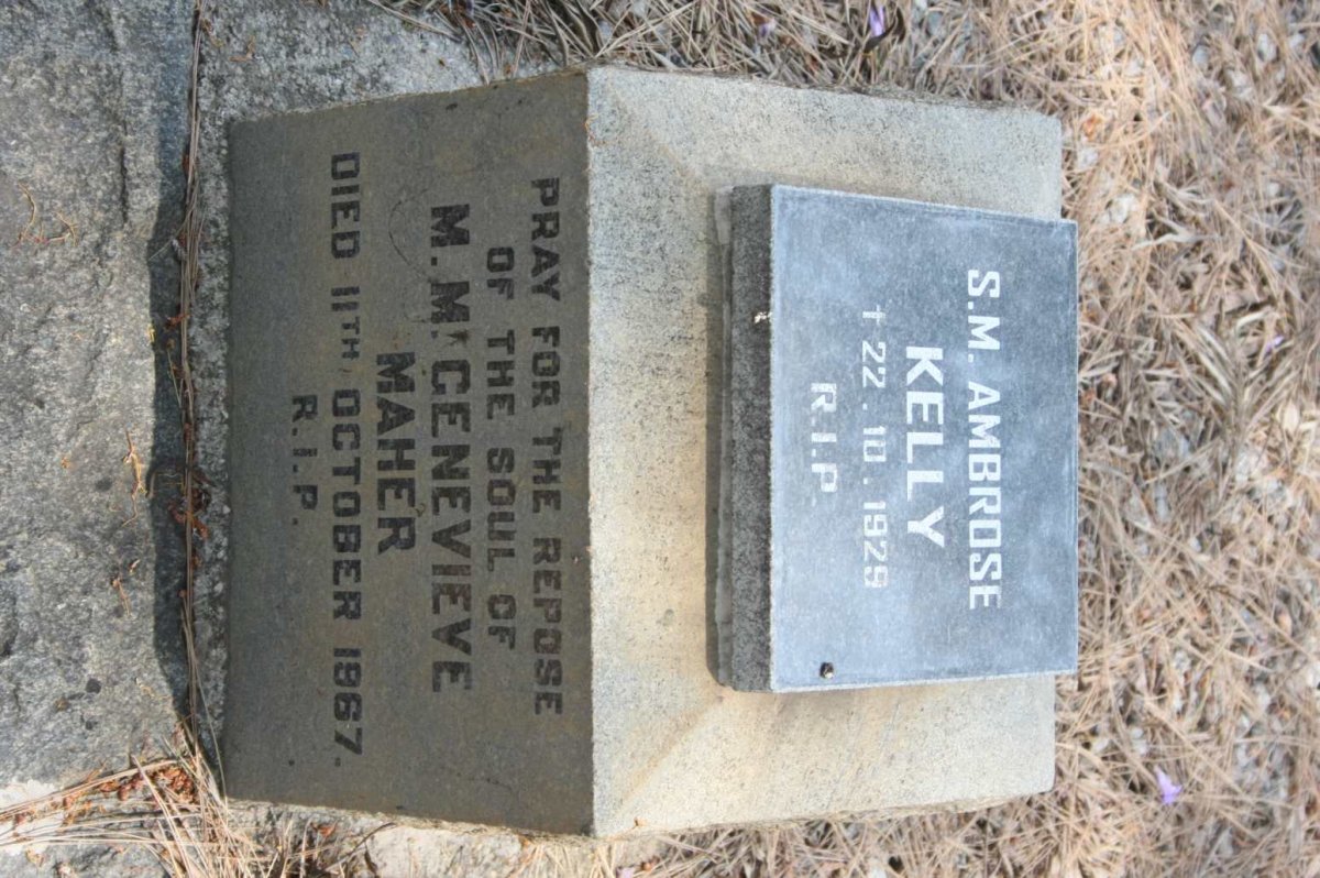 KELLY Ambrose -1929 :: MAHER Genevieve -1967