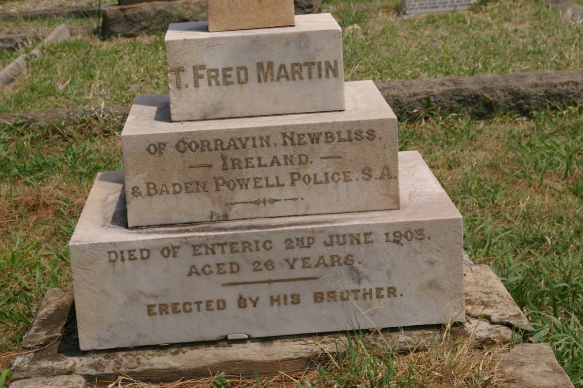 MARTIN T. Fred -1903