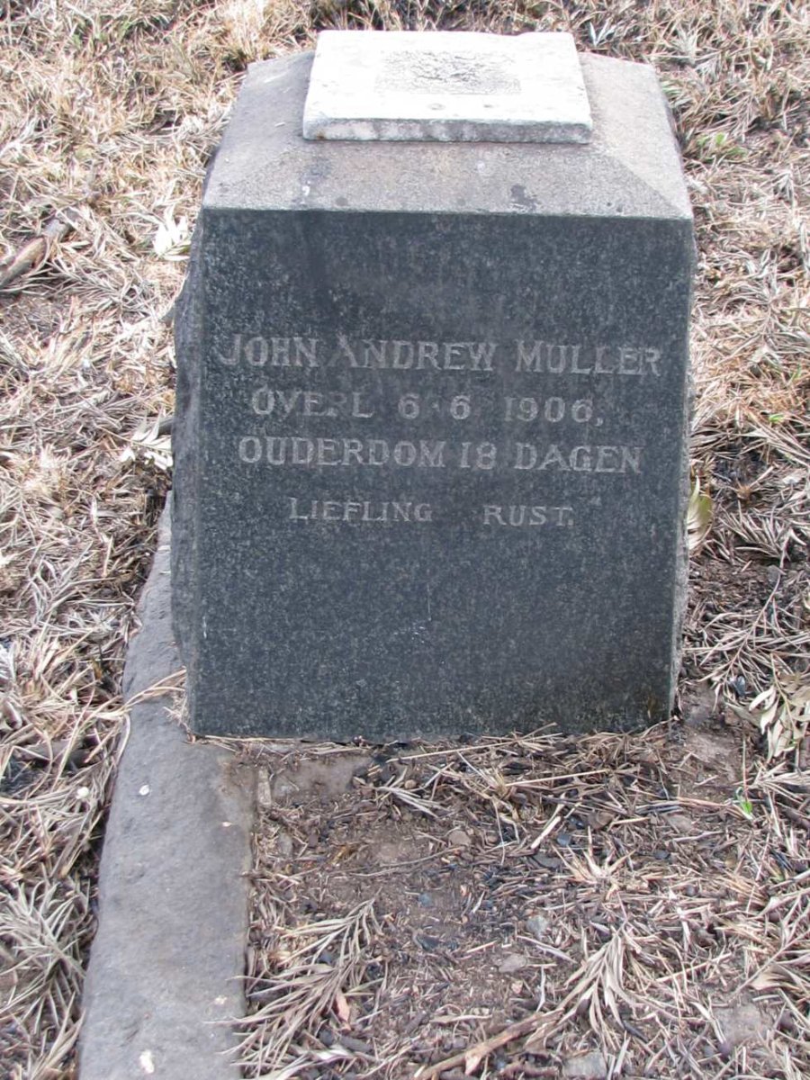MULLER John Andrew -1906