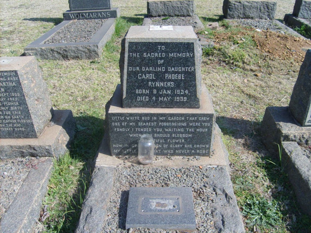 RYNNERS Carol Phoebe 1934-1939