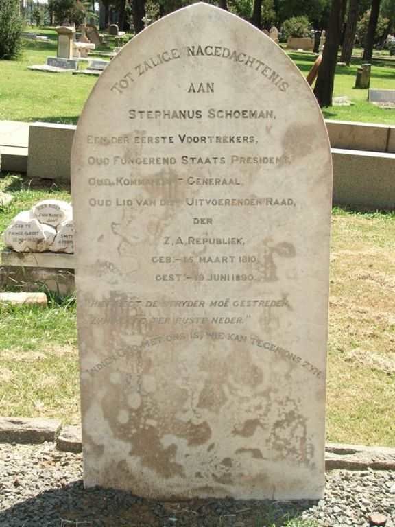 SCHOEMAN Stephanus 1810-1890