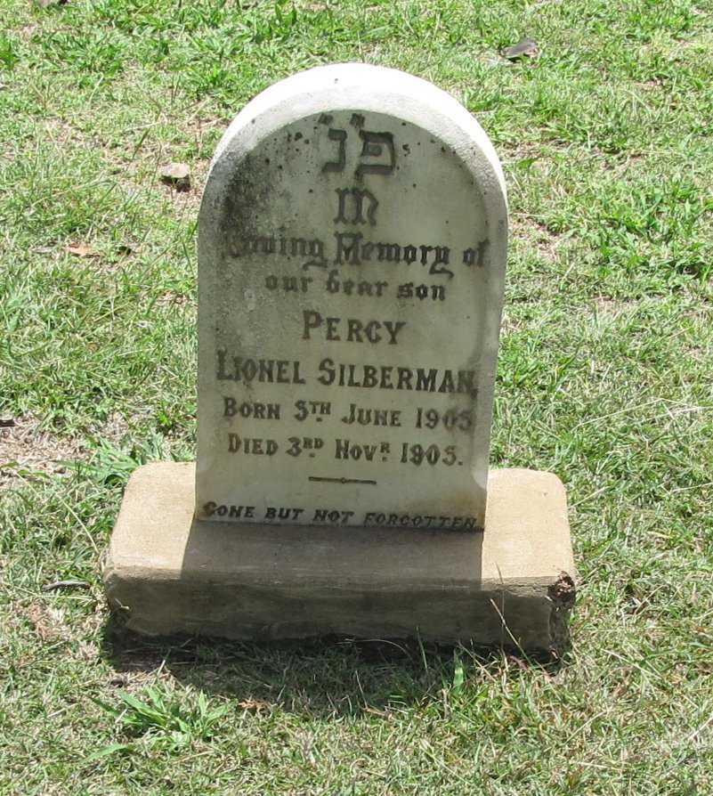 SILBERMAN Percy Lionel 1905-1905