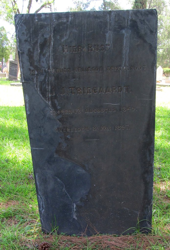 TRIEGAARDT J.J. 1849-1897