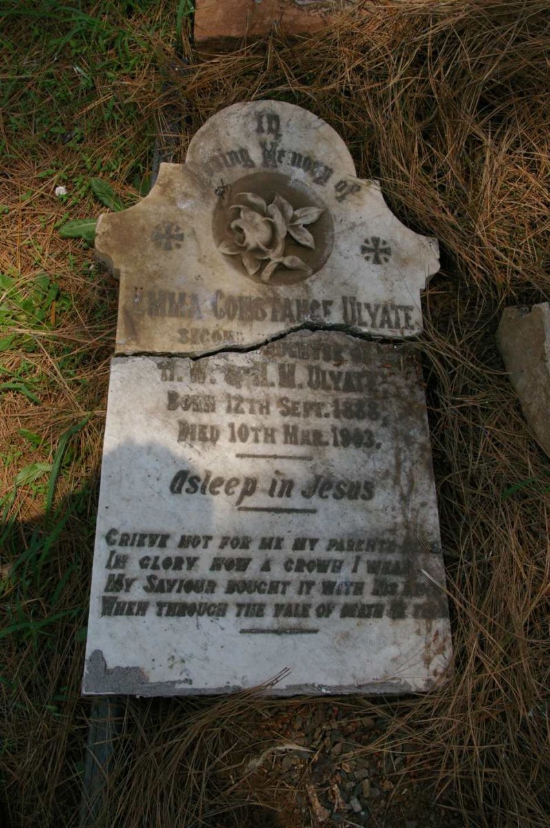 ULYATE Emma Constance 1888-1903