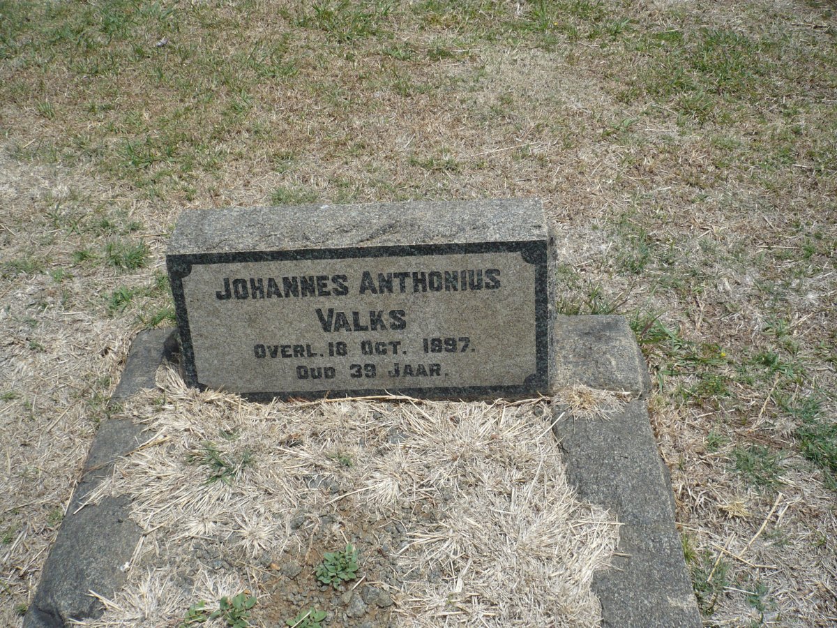 VALKS Johannes Anthonius -1897