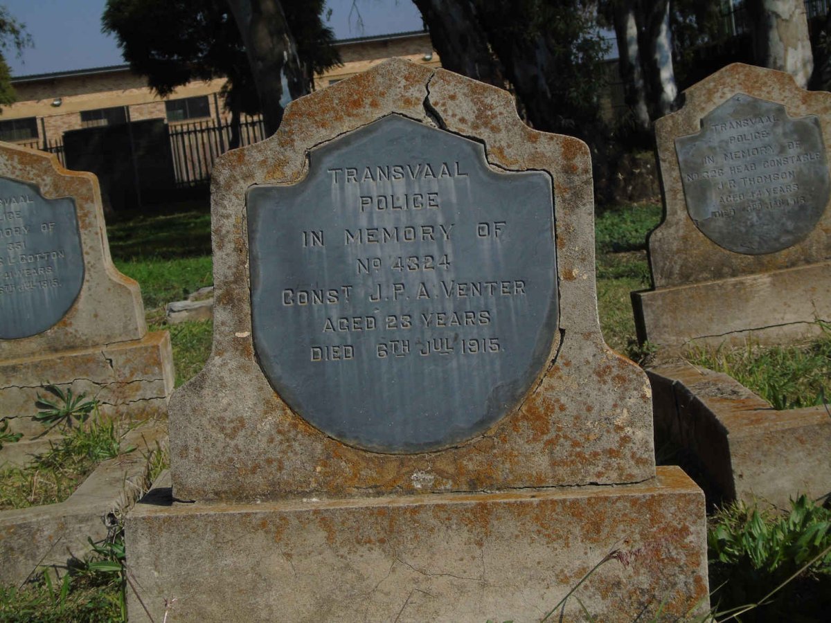 VENTER J.P.A. -1915