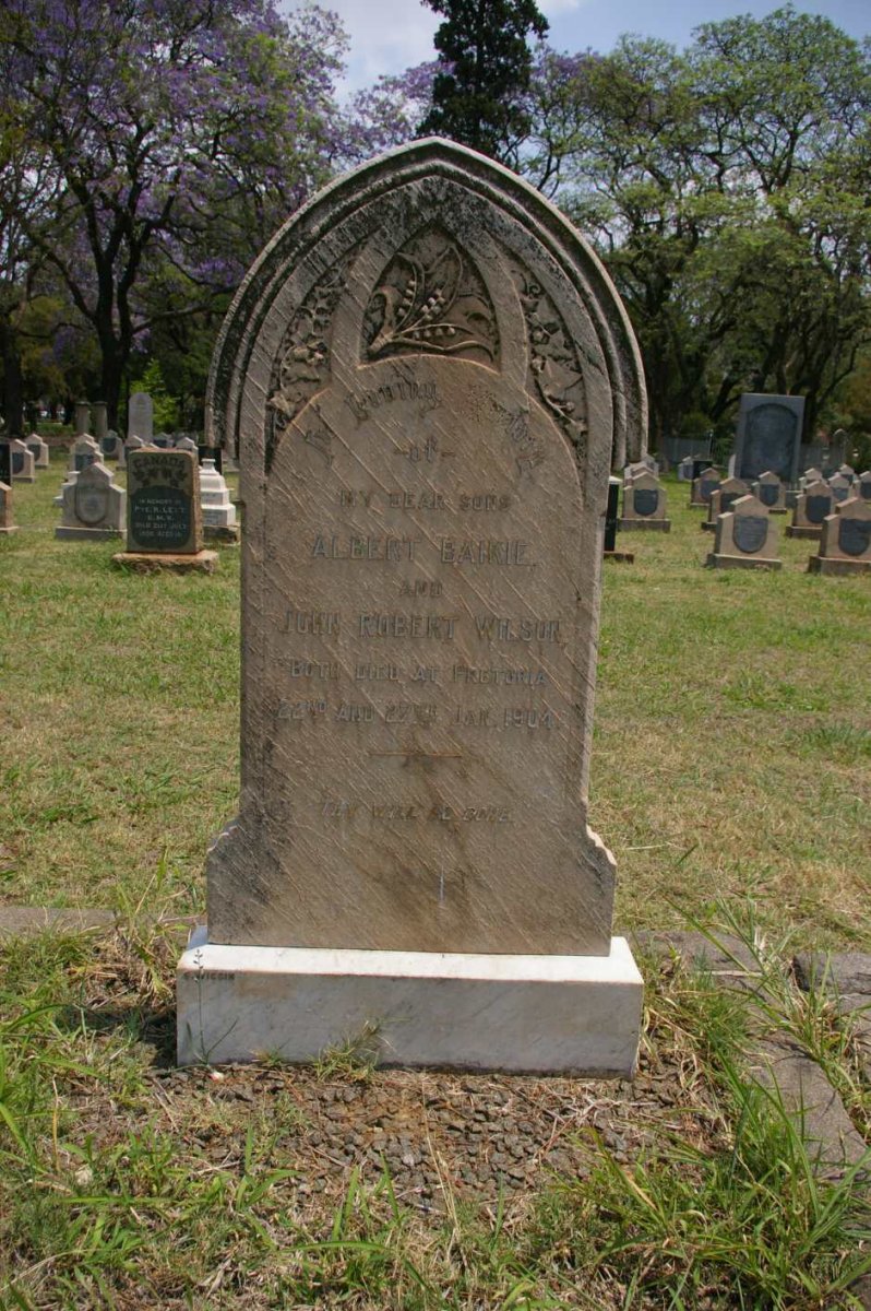 WILSON Albert Baikie -1904 :: WILSON John Robert -1904