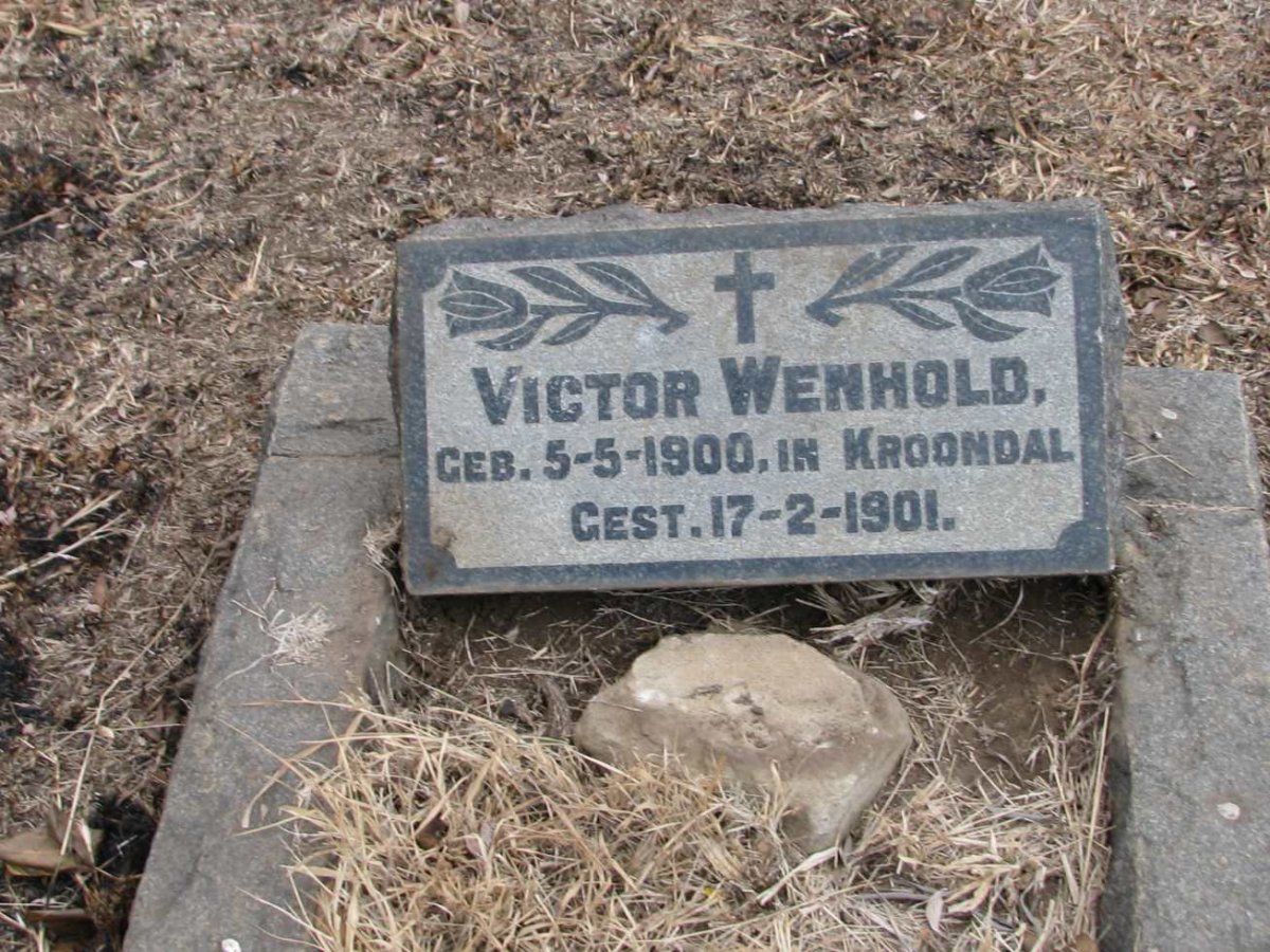 WENHOLD Victor 1900-1901