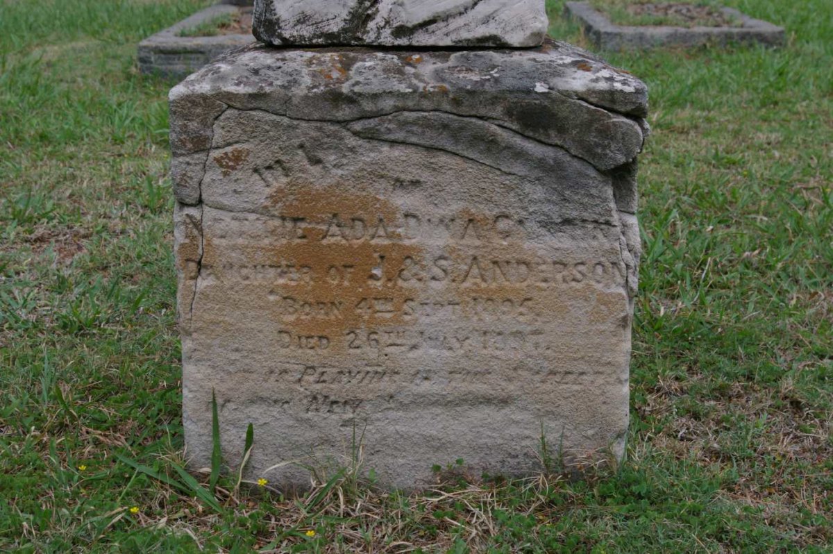 ANDERSON Nettie Ada Dina G? 1895-1???
