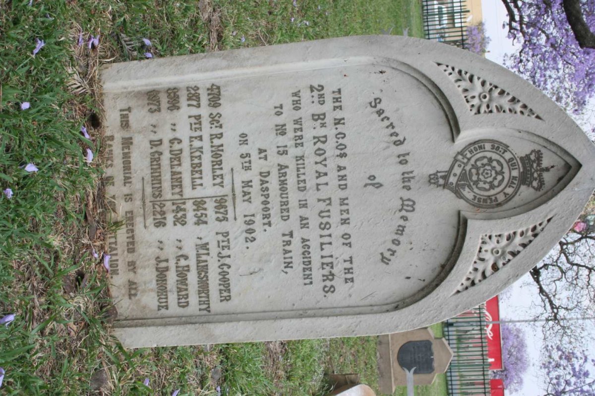 08. Memorial to the N.C.O.s &amp; men of the 2nd Battalion Royal Fusiliers