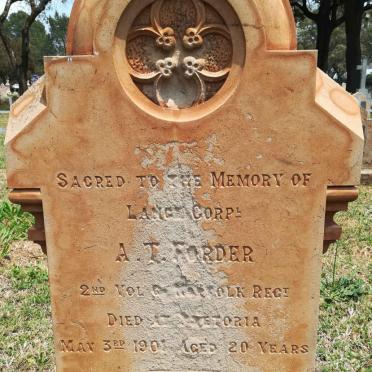 FORDER A.T. -1901