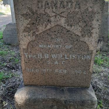 WILLISTON H.B. -1902