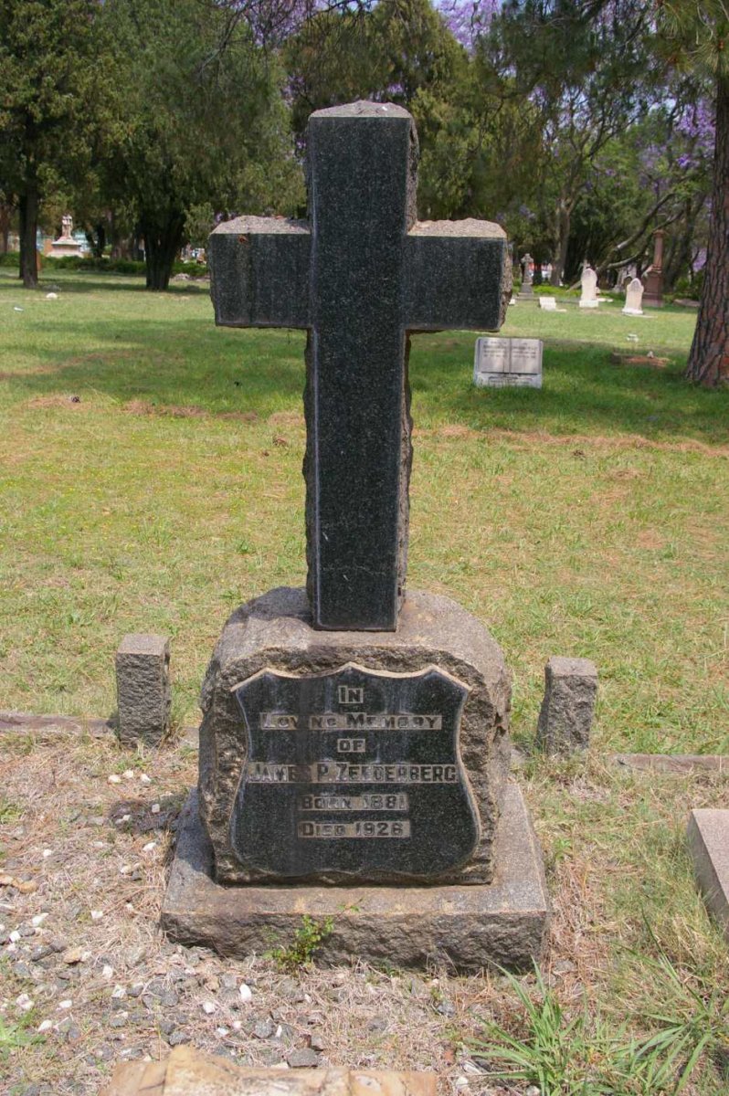 ZEEDERBERG James P. 1881-1926