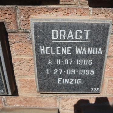 DRAGT Helene Wanda 1906-1995