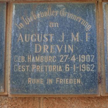 DREVIN August J.M.F. 1902-1962
