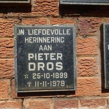 DROS Pieter 1899-1978