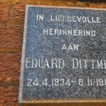 DITTMER Eduard 1934-1967